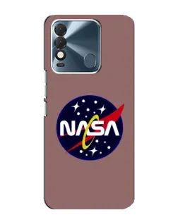 Чехол для TECNO Spark 8 с картинкой «NASA — ретро космос»