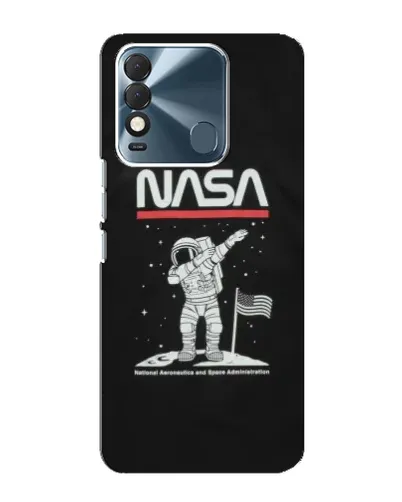Чехол для TECNO Spark 8 с картинкой «NASA — шагаем по Луне» Чехол для TECNO Spark 8 с картинкой «NASA — шагаем по Луне»