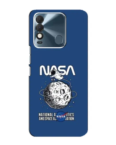 Чехол для TECNO Spark 8 с картинкой «NASA — лунная миссия» Чехол для TECNO Spark 8 с картинкой «NASA — лунная миссия»