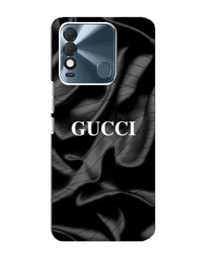 Чехол для TECNO Spark 8 с картинкой «Gucci — шелковые волны»