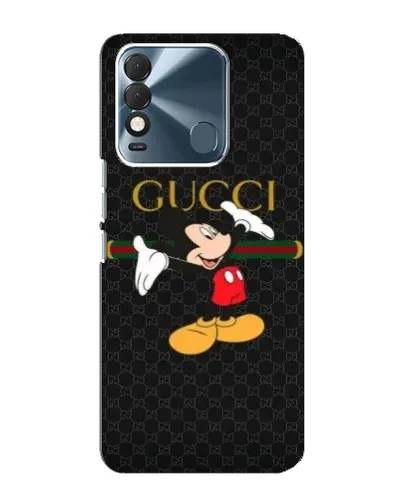 Чехол для TECNO Spark 8 с картинкой «Микки Маус Gucci»