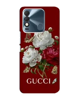 Чехол для TECNO Spark 8 с картинкой «Gucci —  сад»
