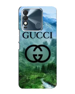 Чехол для TECNO Spark 8 с картинкой «Gucci — горный пейзаж»