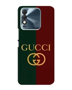 Чохол для TECNO Spark 8 з картинкою «Gucci — темно-зелений градієнт»