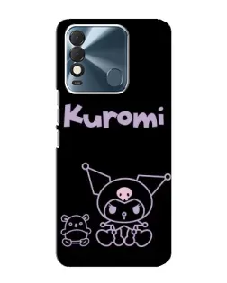 Чехол для TECNO Spark 8 с картинкой «Kuromi — черный минимализм» Чехол для TECNO Spark 8 с картинкой «Kuromi — черный минимализм»