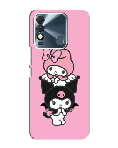 Чехол для TECNO Spark 8 с картинкой «My Melody и Kuromi» Чехол для TECNO Spark 8 с картинкой «My Melody и Kuromi»