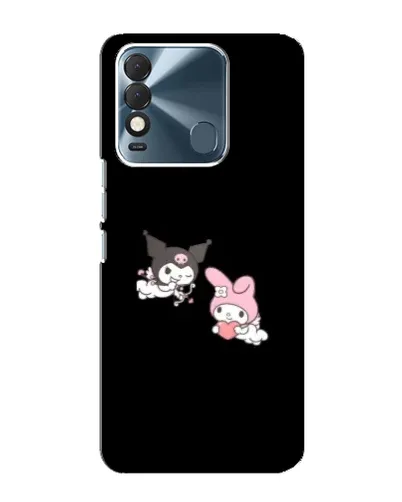 Чехол для TECNO Spark 8 с картинкой «My Melody и Kuromi» Чехол для TECNO Spark 8 с картинкой «My Melody и Kuromi»
