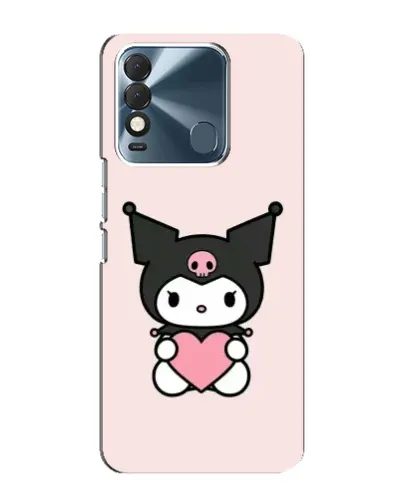 Чехол для TECNO Spark 8 с картинкой «Kuromi и сердце» Чехол для TECNO Spark 8 с картинкой «Kuromi и сердце»