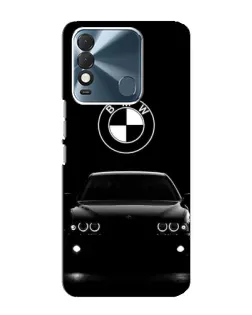 Чехол для TECNO Spark 8 с картинкой «BMW — взгляд из темноты»