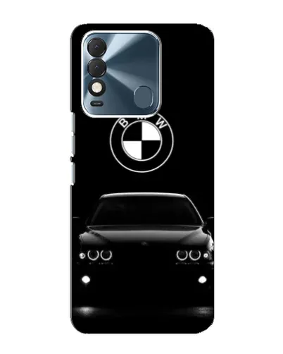 Чехол для TECNO Spark 8 с картинкой «BMW — взгляд из темноты»