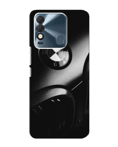 Чехол для TECNO Spark 8 с картинкой «Эмблема BMW — макро»