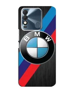 Чехол для TECNO Spark 8 с картинкой «BMW M-stripes стиль»