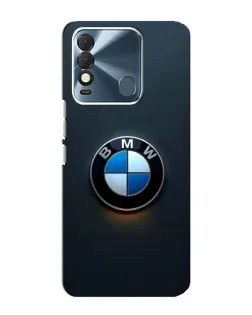Чехол для TECNO Spark 8 с картинкой «Логотип BMW — минимализм»