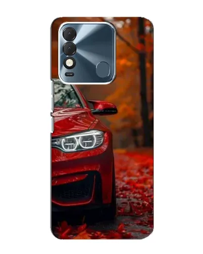 Чехол для TECNO Spark 8 с картинкой «Осенняя BMW M4»