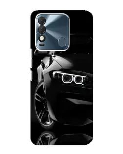 Чехол для TECNO Spark 8 с картинкой «Черная BMW — профиль» Чехол для TECNO Spark 8 с картинкой «Черная BMW — профиль»