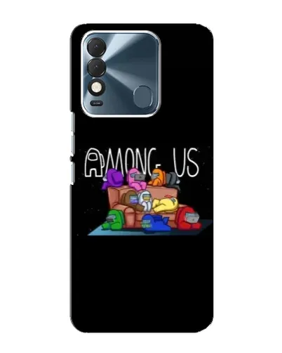 Чехол для TECNO Spark 8 с картинкой «Логотип Among Us» Чехол для TECNO Spark 8 с картинкой «Логотип Among Us»