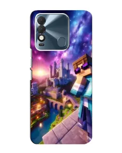 Чохол для TECNO Spark 8 з картинкою «Стів та космос» Чохол для TECNO Spark 8 з картинкою «Стів та космос»