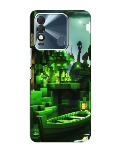 Чехол для TECNO Spark 8 с картинкой «Minecraft лесной пейзаж» Чехол для TECNO Spark 8 с картинкой «Minecraft лесной пейзаж»
