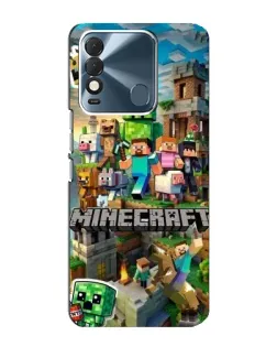Чохол для TECNO Spark 8 з картинкою «Замок Minecraft» Чохол для TECNO Spark 8 з картинкою «Замок Minecraft»