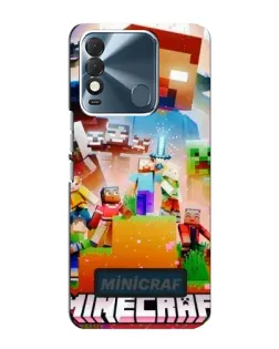 Чохол для TECNO Spark 8 з картинкою «Minecraft герої гри» Чохол для TECNO Spark 8 з картинкою «Minecraft герої гри»