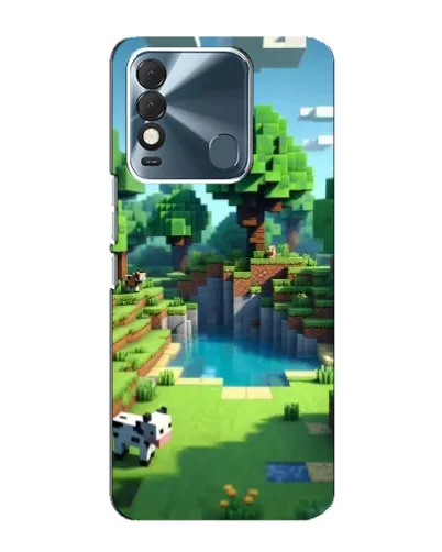 Чехол для TECNO Spark 8 с картинкой «Minecraft летний день» Чехол для TECNO Spark 8 с картинкой «Minecraft летний день»