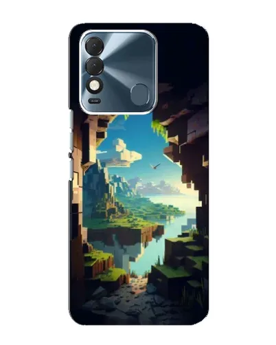Чехол для TECNO Spark 8 с картинкой «Вид из пещеры» Чехол для TECNO Spark 8 с картинкой «Вид из пещеры»