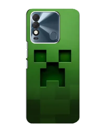 Чехол для TECNO Spark 8 с картинкой «Крипер микро-дизайн» Чехол для TECNO Spark 8 с картинкой «Крипер микро-дизайн»