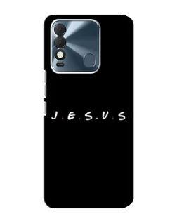 Чехол для TECNO Spark 8 с картинкой «Точки веры J.E.S.U.S.»