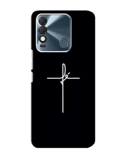Чохол для TECNO Spark 8 з картинкою «Тонкий хрест»