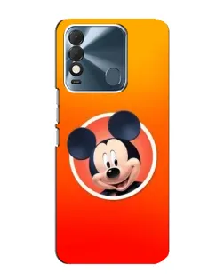 Чехол для TECNO Spark 8 с картинкой «Mickey в круге»
