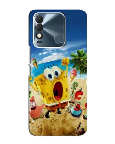 Чехол для TECNO Spark 8 с картинкой «Развлечения на пляже»