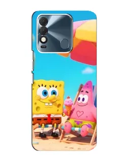 Чехол для TECNO Spark 8 с картинкой «Отдых на пляже»