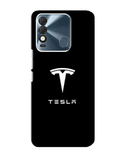 Чехол для TECNO Spark 8 с картинкой «Tesla White Logo» Чехол для TECNO Spark 8 с картинкой «Tesla White Logo»