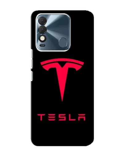 Чехол для TECNO Spark 8 с картинкой «Tesla Red Logo» Чехол для TECNO Spark 8 с картинкой «Tesla Red Logo»