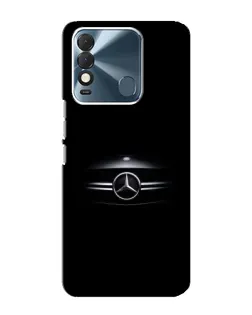 Чехол для TECNO Spark 8 с картинкой «Mercedes — абстрактные линии»