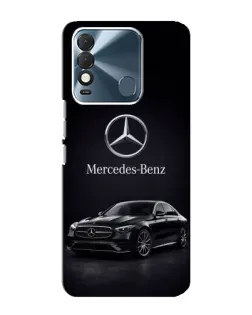 Чехол для TECNO Spark 8 с картинкой «Mercedes — решетка радиатора»