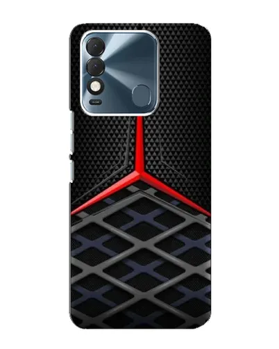 Чехол для TECNO Spark 8 с картинкой «Mercedes Carbon Grid»