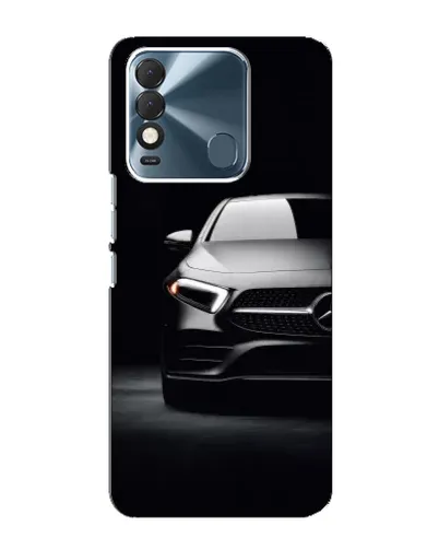 Чехол для TECNO Spark 8 с картинкой «Свет фар Mercedes»