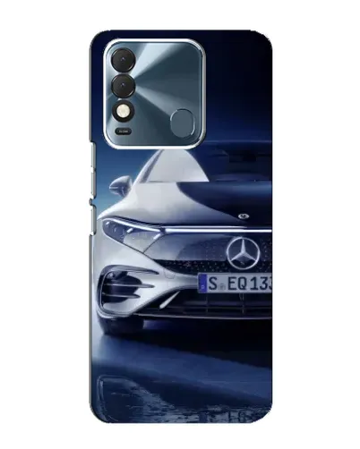 Чехол для TECNO Spark 8 с картинкой «Mercedes EQ — будущее»