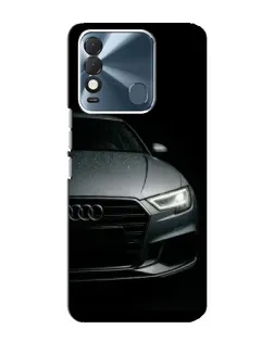 Чехол для TECNO Spark 8 с картинкой «Audi — детализация кузова»