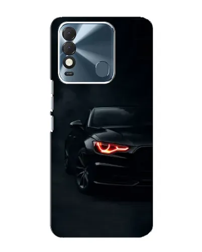 Чехол для TECNO Spark 8 с картинкой «Audi — хищный взгляд»