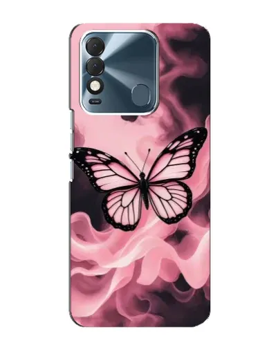 Чехол для TECNO Spark 8 с картинкой «Бабочка в дыму» Чехол для TECNO Spark 8 с картинкой «Бабочка в дыму»