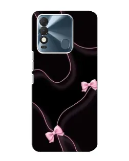 Чехол для TECNO Spark 8 с картинкой «Розовые ленты»