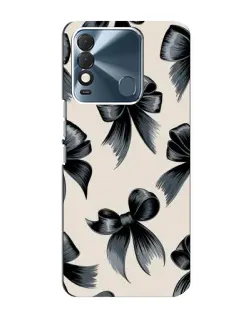 Чехол для TECNO Spark 8 с картинкой «Банты Coquette»