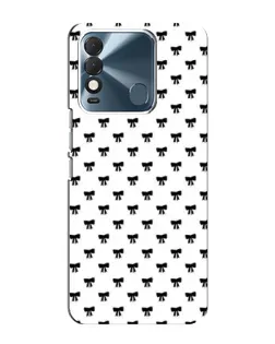 Чехол для TECNO Spark 8 с картинкой «Мини-бантики»