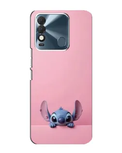 Чехол для TECNO Spark 8 с картинкой «Stitch выглядывает»