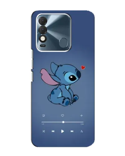 Чехол для TECNO Spark 8 с картинкой «Музыкальный Stitch»