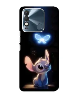 Чехол для TECNO Spark 8 с картинкой «Сияющий Стич»