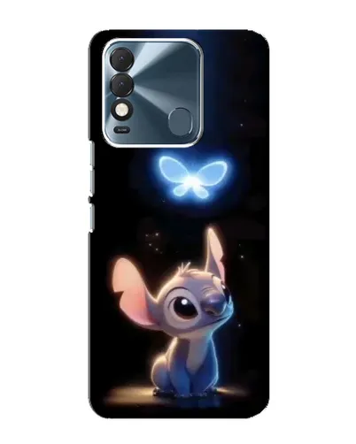 Чехол для TECNO Spark 8 с картинкой «Сияющий Стич»