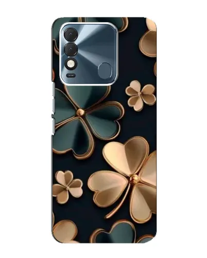 Чехол для TECNO Spark 8 с картинкой «Клевер в золоте» Чехол для TECNO Spark 8 с картинкой «Клевер в золоте»